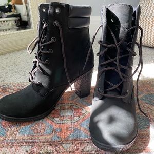 Sexy Timberland lace up boots